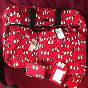Vera Bradley weekend bag& accessories